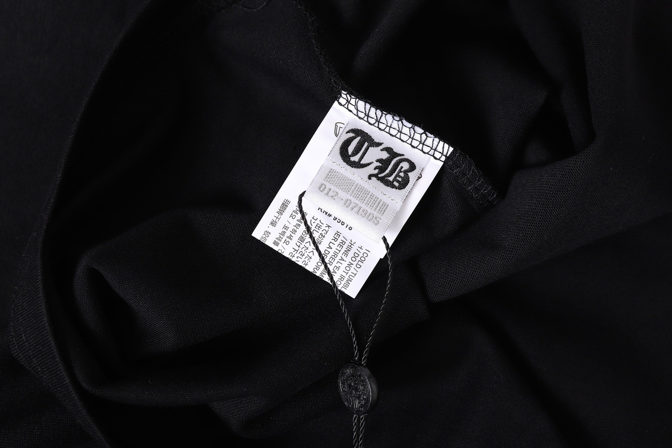 Pink Caution Graphic Black T-Shirt™
