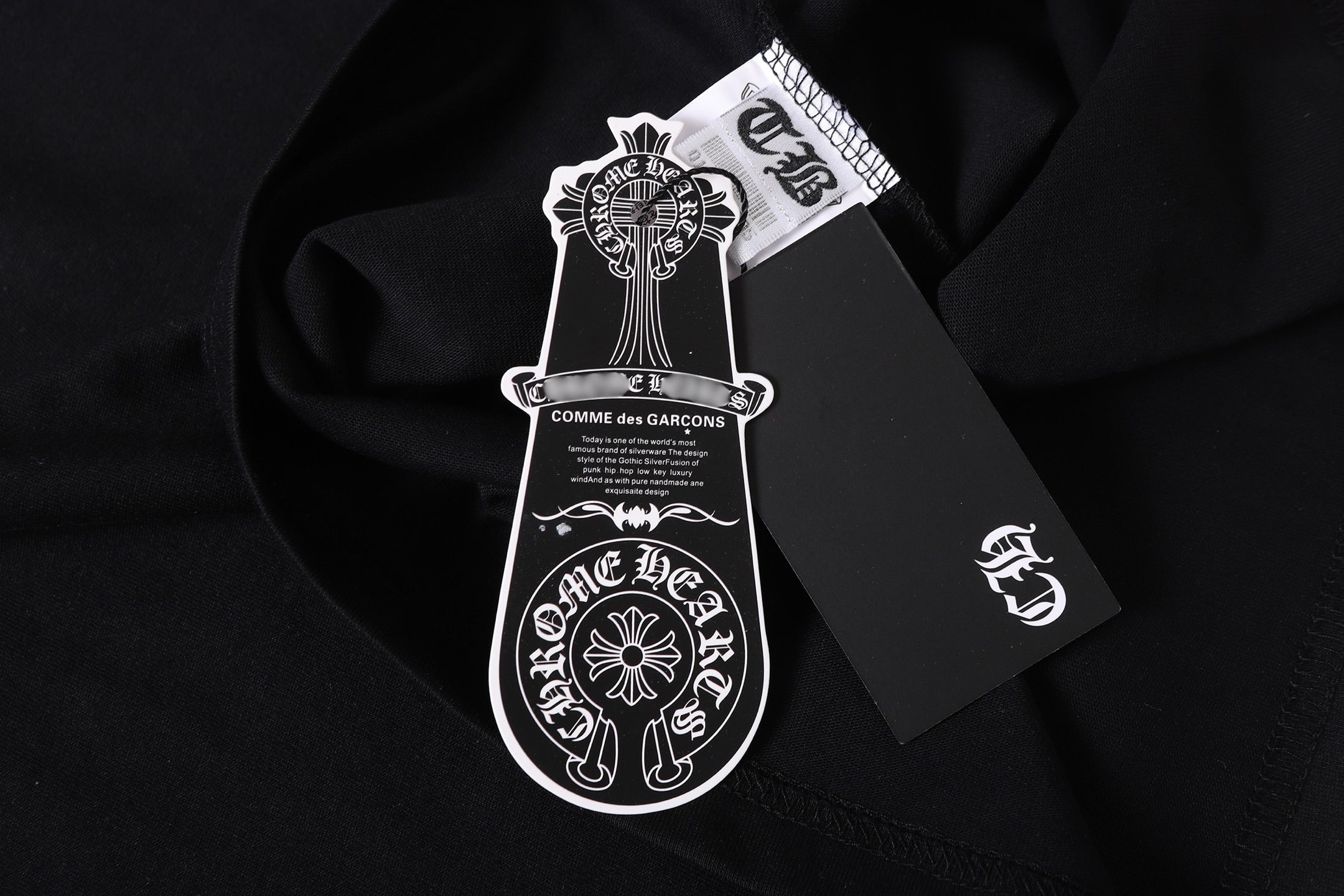 Pink Caution Graphic Black T-Shirt™