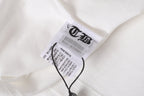 Pink Caution Graphic White T-Shirt™