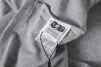 Pink Caution Graphic Grey T-Shirt™