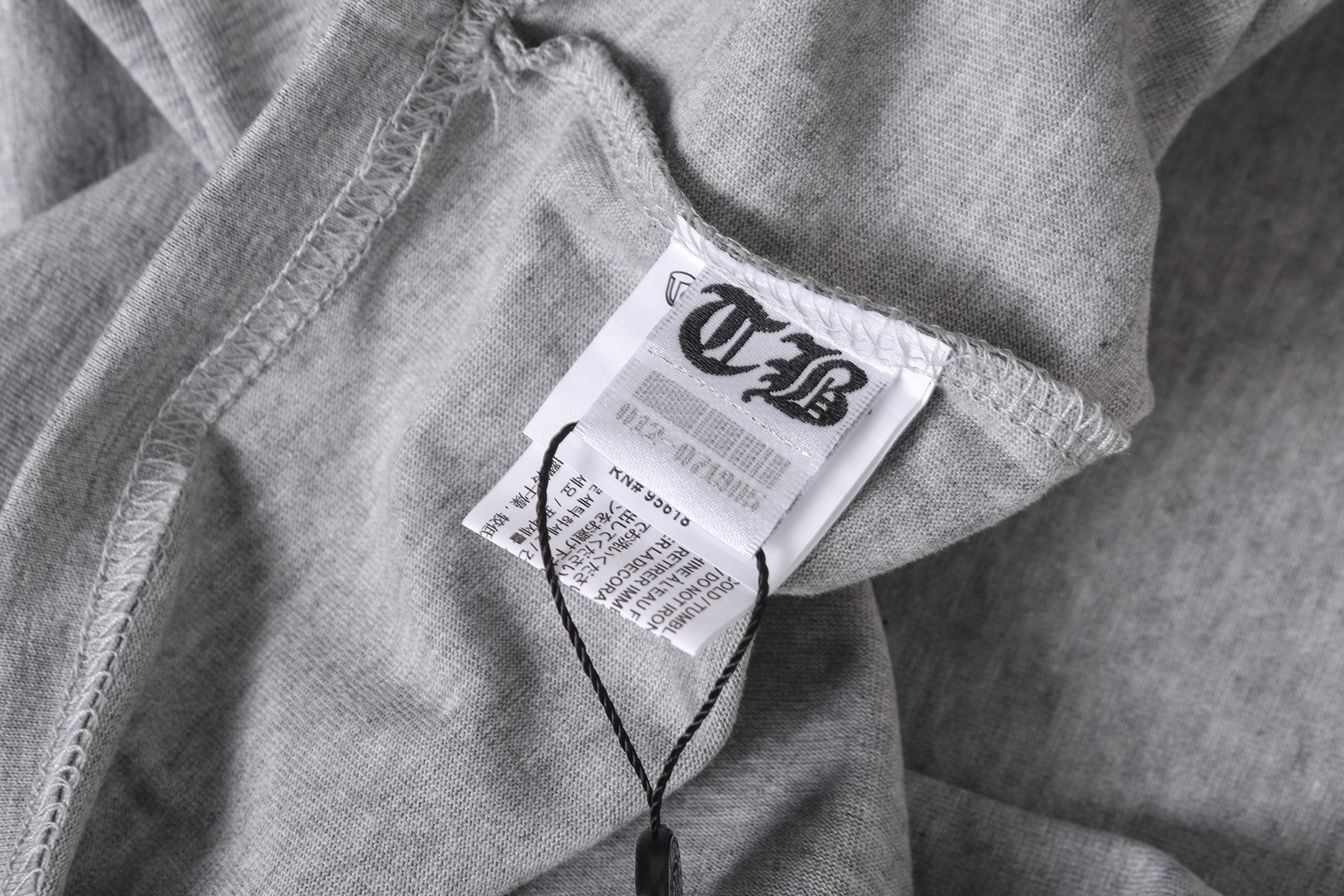 Pink Caution Graphic Grey T-Shirt™