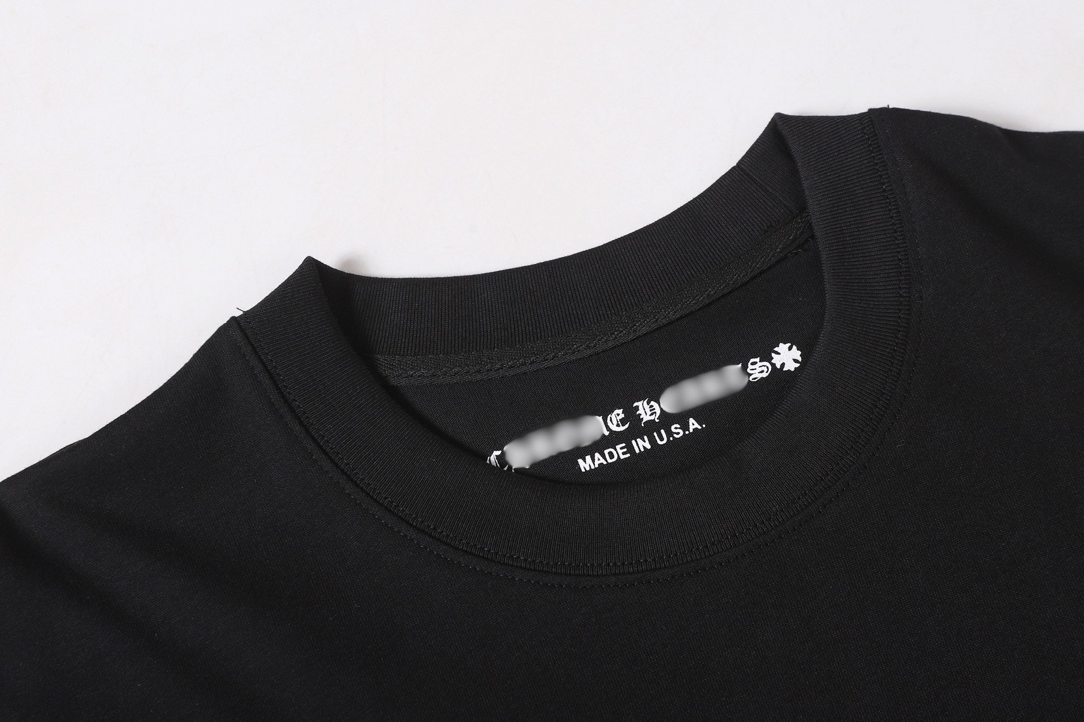 Pink Script Pocket Black T-Shirt™