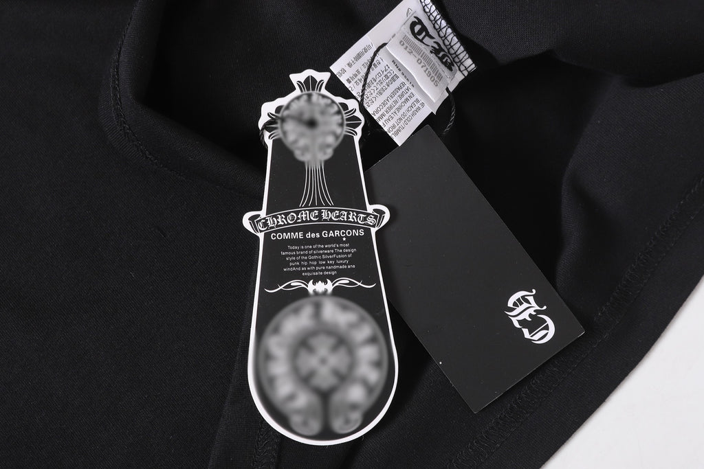 Pink Script Pocket Black T-Shirt™