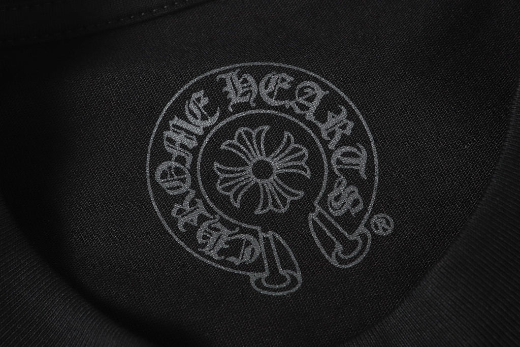 Neon Green Horseshoe Logo Black T-Shirt™