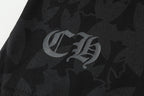 Monogram Cross Print Black T-Shirt™