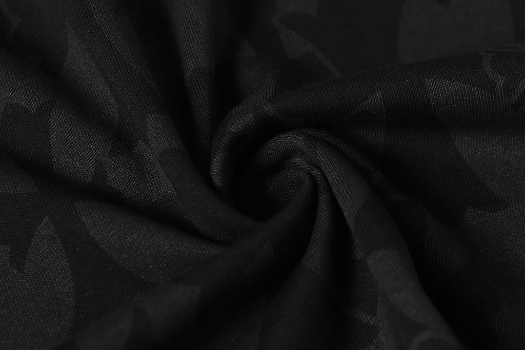 Monogram Cross Print Black T-Shirt™