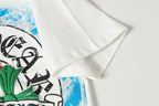 Blue Halo Triple Colored Cross White T-Shirt™