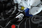 Neon Spray Paint Character Black T-Shirt™