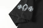 Vertical Multicolor Horseshoe Black T-Shirt™