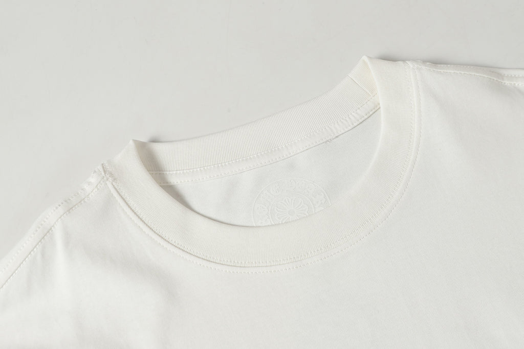 Vertical Multicolor Horseshoe White T-Shirt™