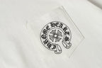 Vertical Multicolor Horseshoe White T-Shirt™