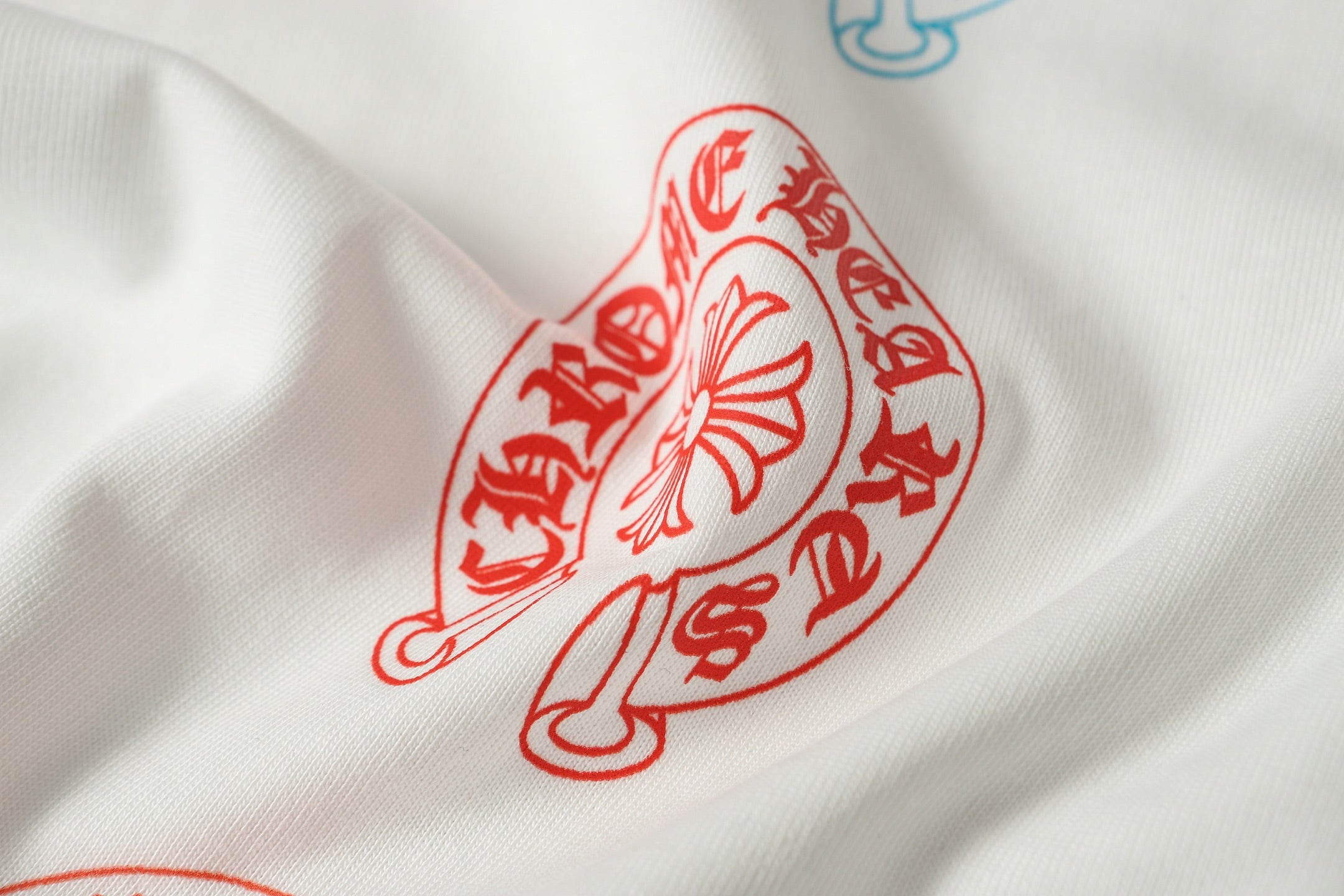 Vertical Multicolor Horseshoe White T-Shirt™
