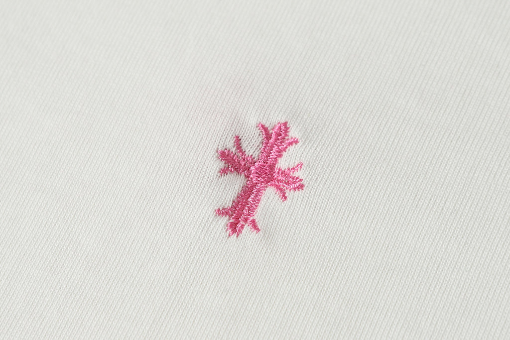 Multicolor Mini Cross Scatter White T-Shirt™