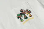 Camo Horseshoe Cross Pocket White T-Shirt™