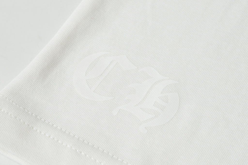Camo Horseshoe Cross Pocket White T-Shirt™