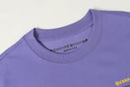 Script Graphic Pocket Purple T-Shirt™