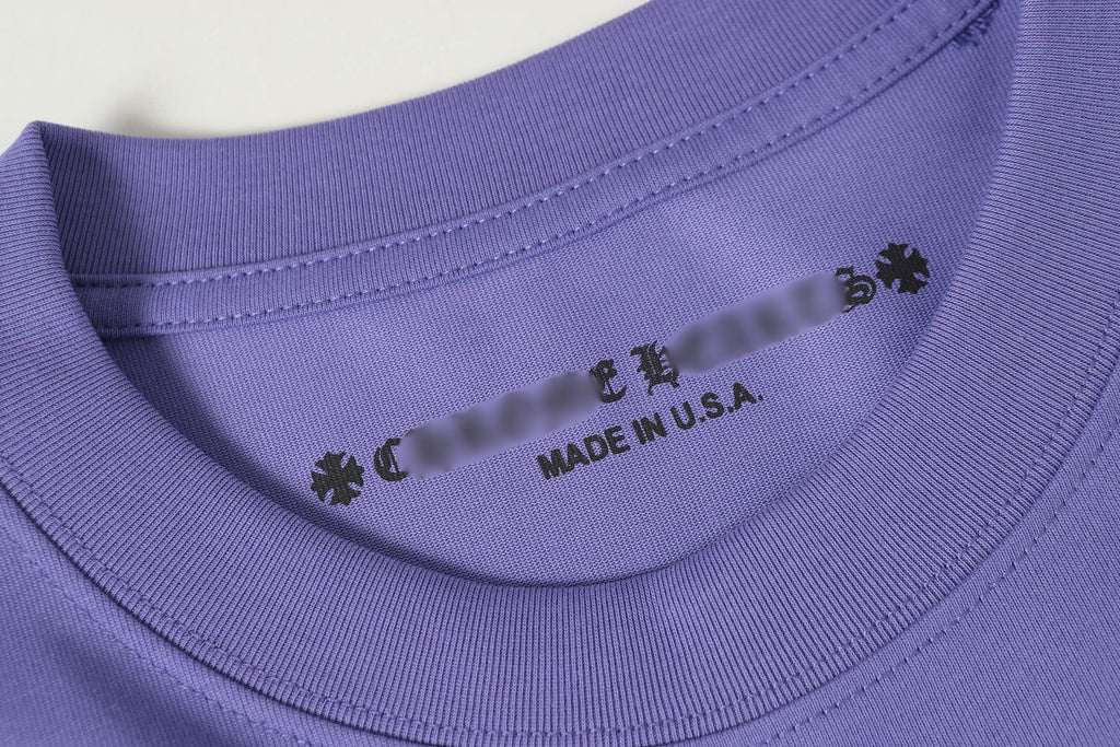 Script Graphic Pocket Purple T-Shirt™