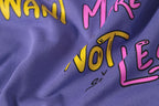 Script Graphic Pocket Purple T-Shirt™