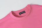 Embroidered Logo Metal Cross Pink T-Shirt™