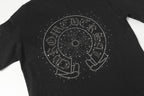 Crystal Studded Horseshoe Black T-Shirt™