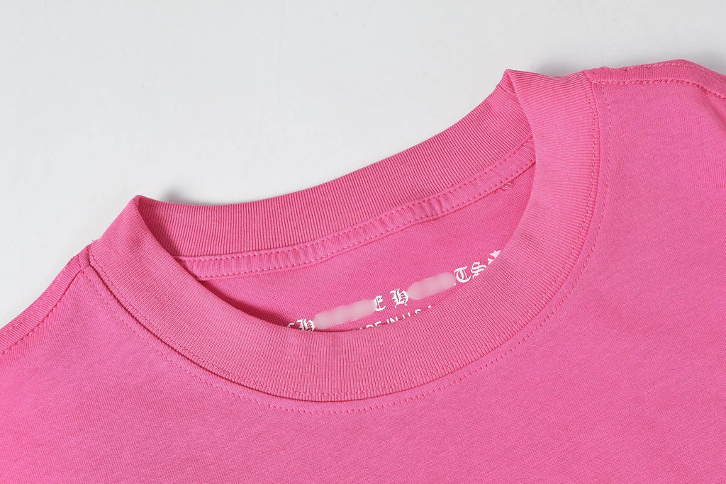 Checker Cross Vanity Affair Pink T-Shirt™