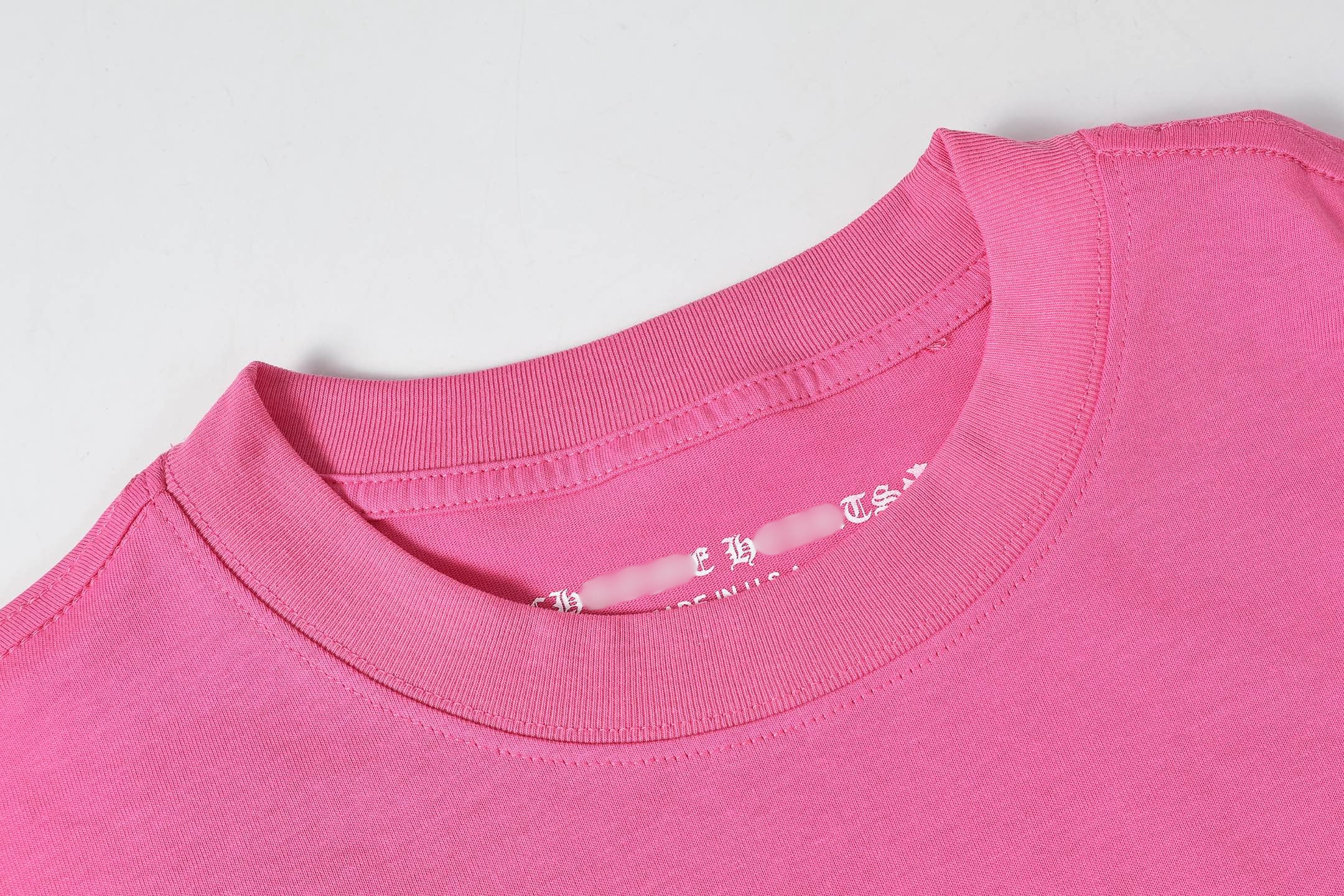 Checker Cross Vanity Affair Pink T-Shirt™
