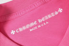 Checker Cross Vanity Affair Pink T-Shirt™