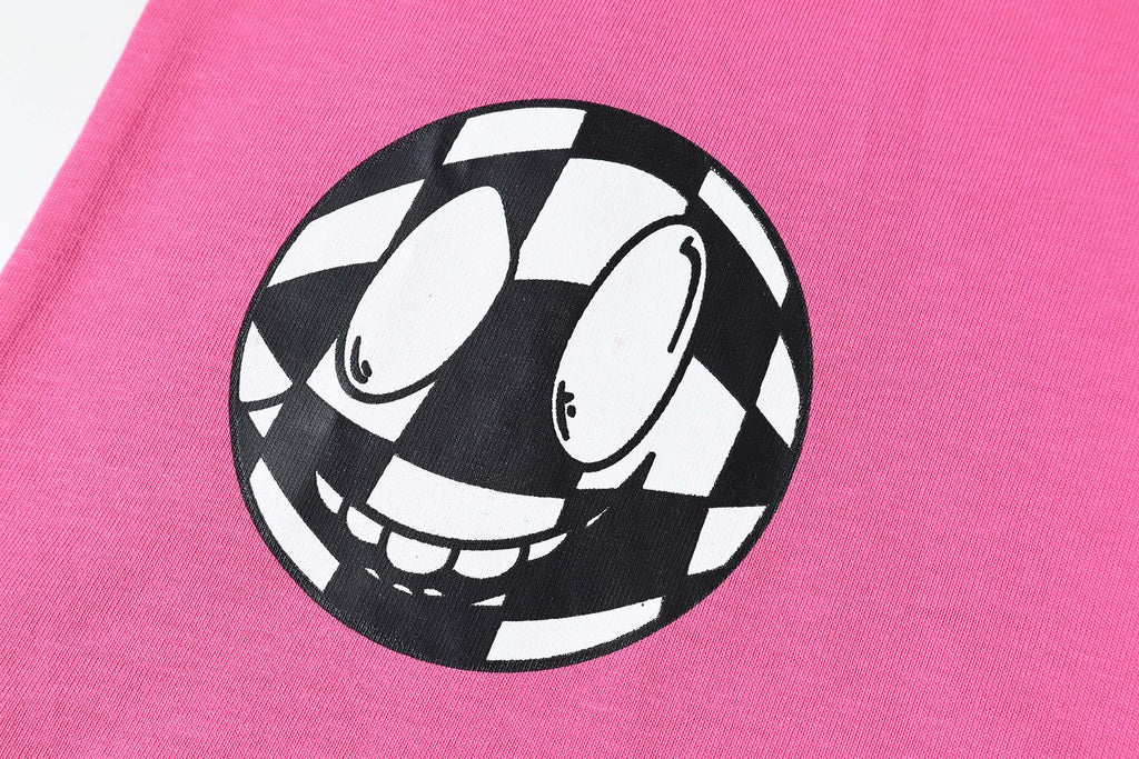 Checker Cross Vanity Affair Pink T-Shirt™