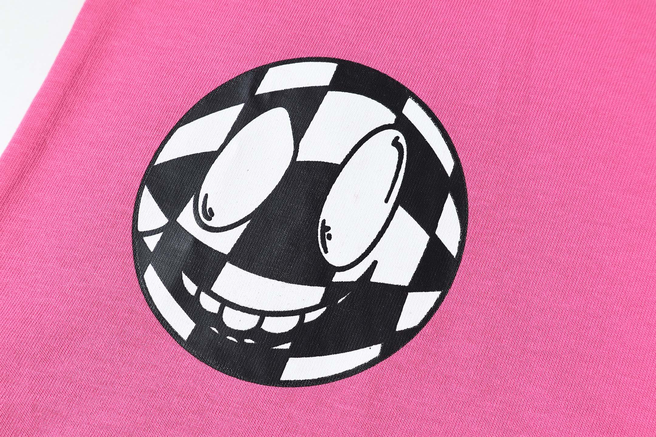 Checker Cross Vanity Affair Pink T-Shirt™
