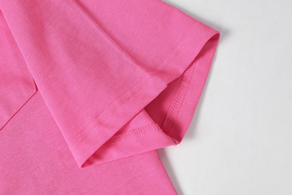 Checker Cross Vanity Affair Pink T-Shirt™