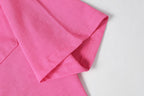 Checker Cross Vanity Affair Pink T-Shirt™