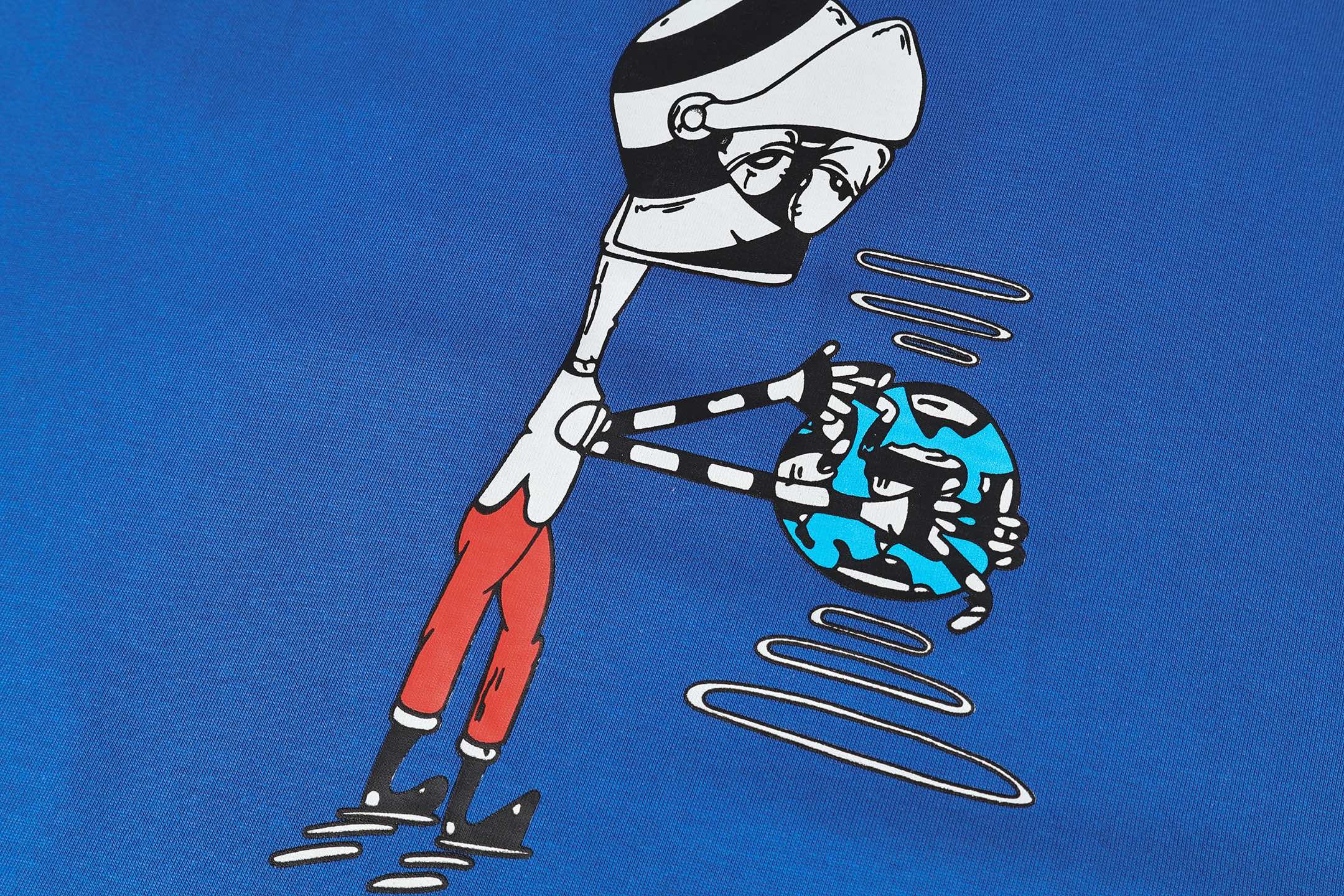 Space Character Pocket Blue T-Shirt™