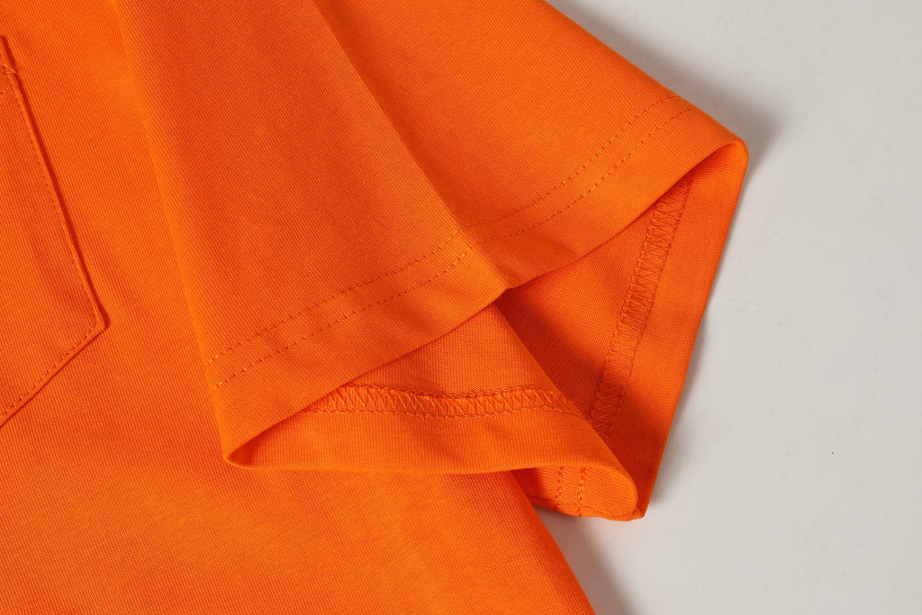 Link Build Graphic Orange T-Shirt™