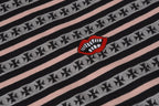 Pink Stripe Cross Pattern T-Shirt™