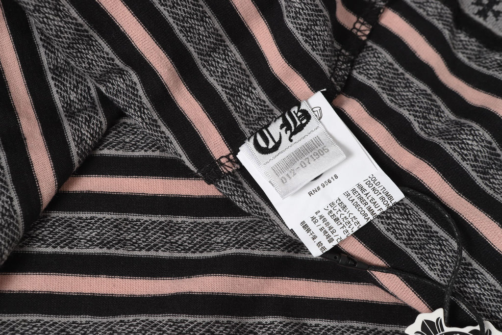 Pink Stripe Cross Pattern T-Shirt™
