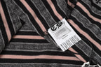 Pink Stripe Cross Pattern T-Shirt™