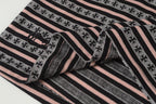 Pink Stripe Cross Pattern T-Shirt™