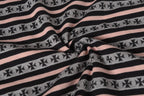 Pink Stripe Cross Pattern T-Shirt™