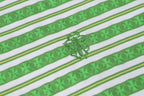 Green Stripe Cross Pattern T-Shirt™