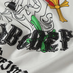 Ornate Multicolor Cross Cluster White T-Shirt™