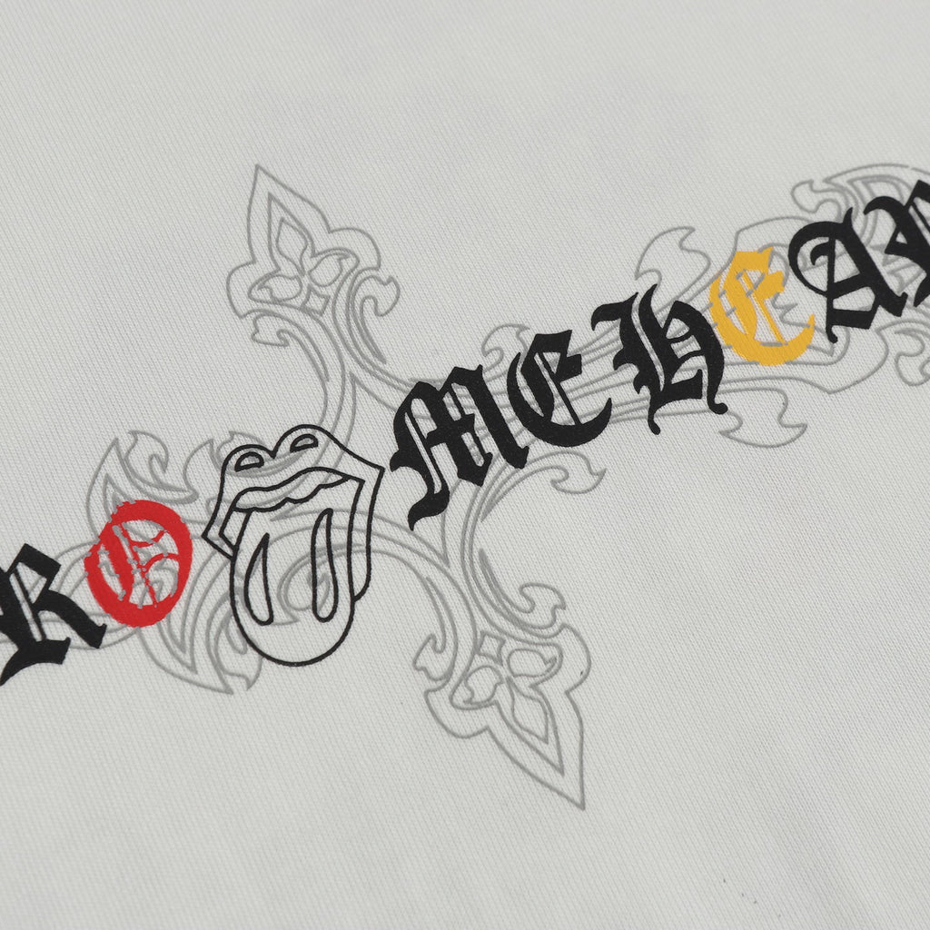 Ornate Multicolor Cross Cluster White T-Shirt™