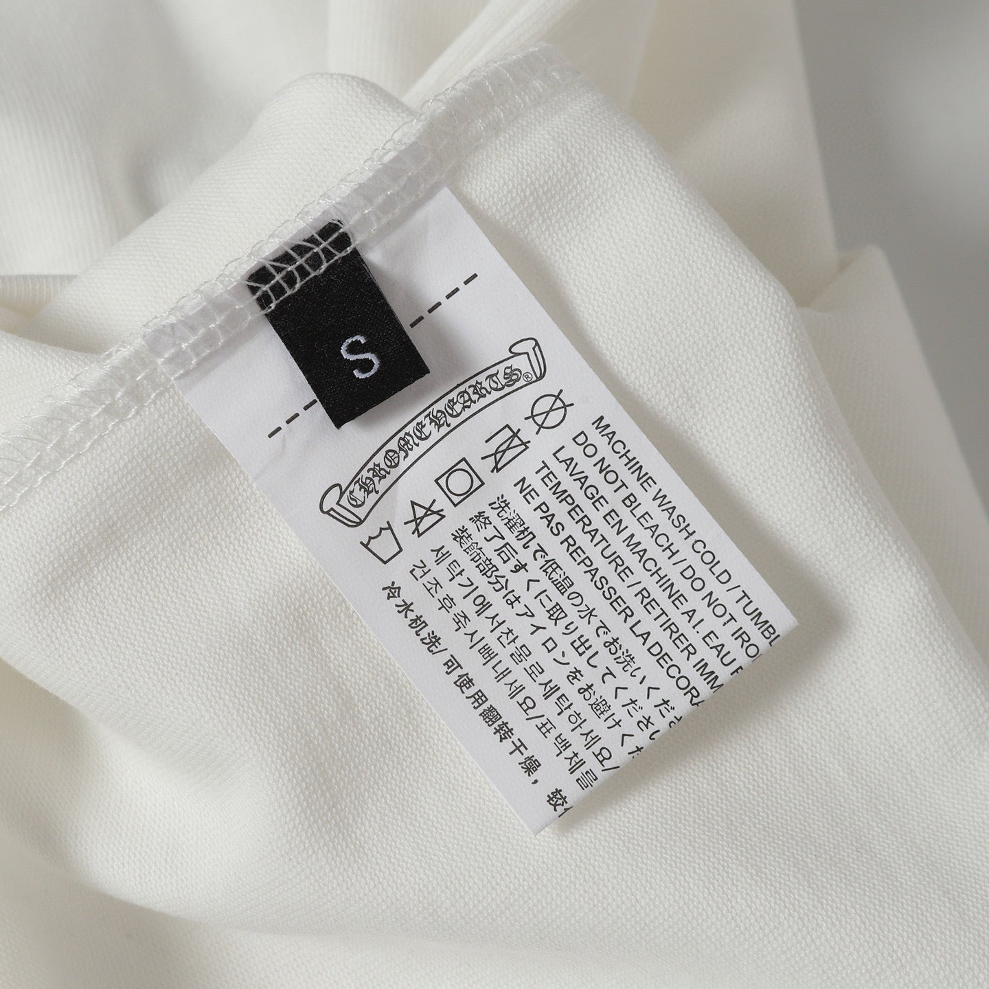 Ornate Multicolor Cross Cluster White T-Shirt™