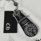Ornate Multicolor Cross Cluster White T-Shirt™