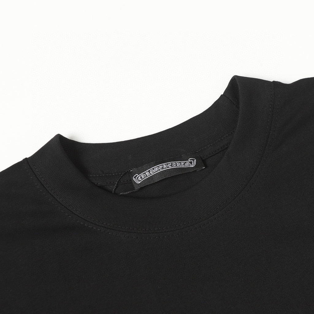 Ornate Multicolor Cross Cluster Black T-Shirt™