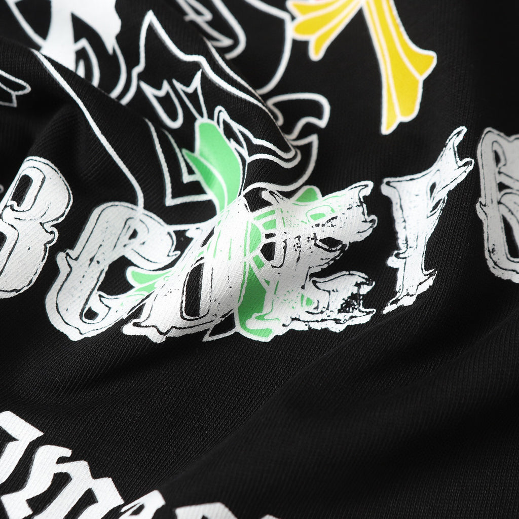Ornate Multicolor Cross Cluster Black T-Shirt™