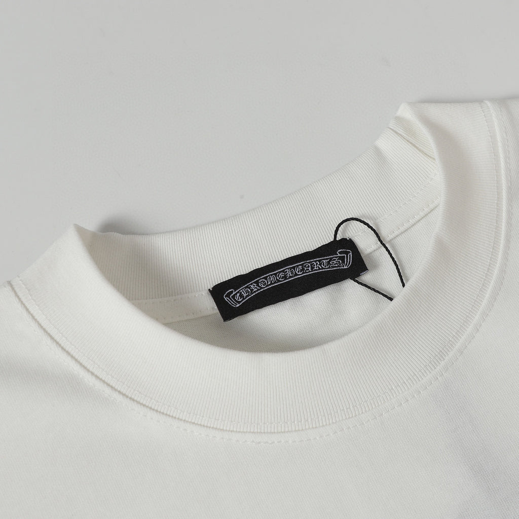 Cross Cluster Mosaic White T-Shirt™