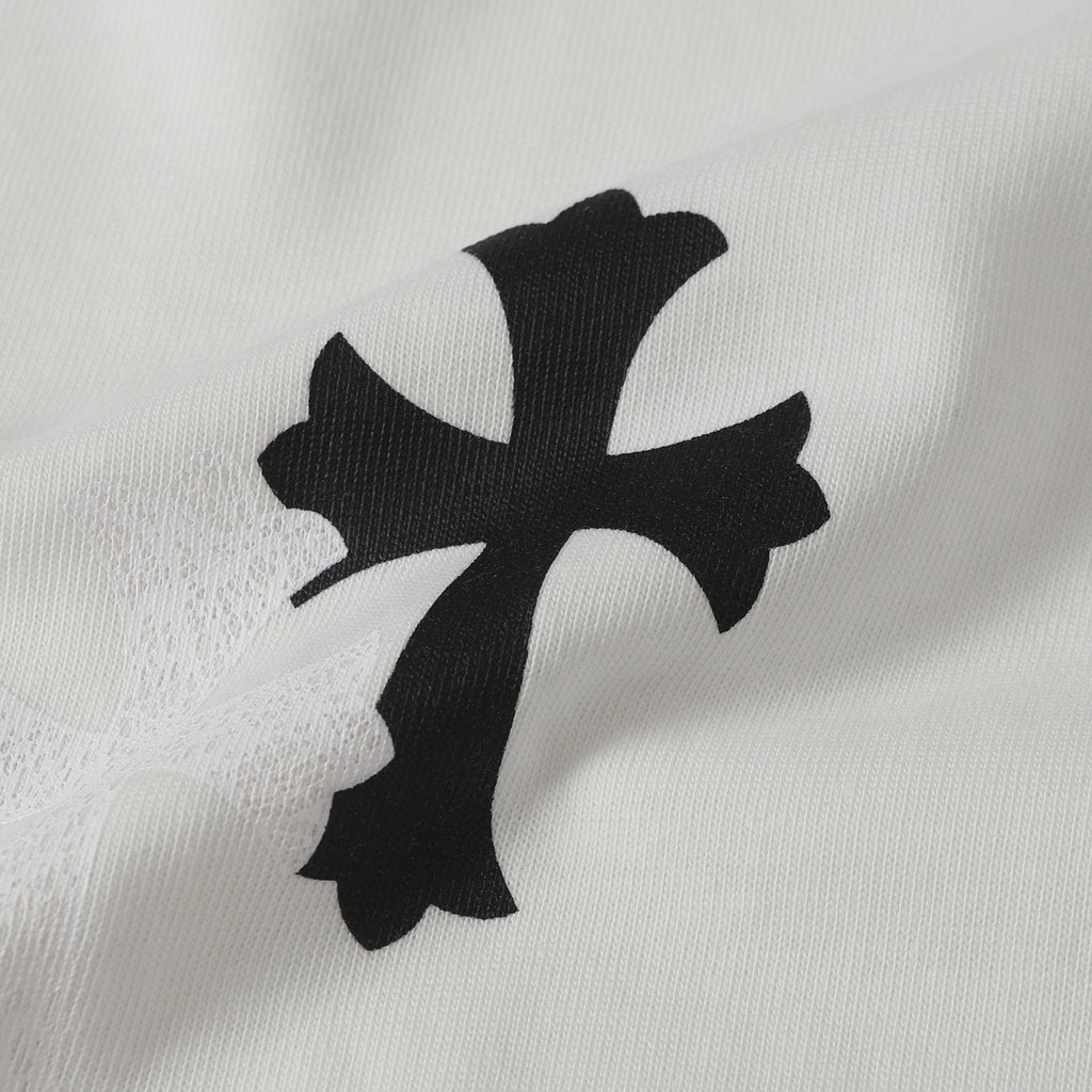 Cross Cluster Mosaic White T-Shirt™