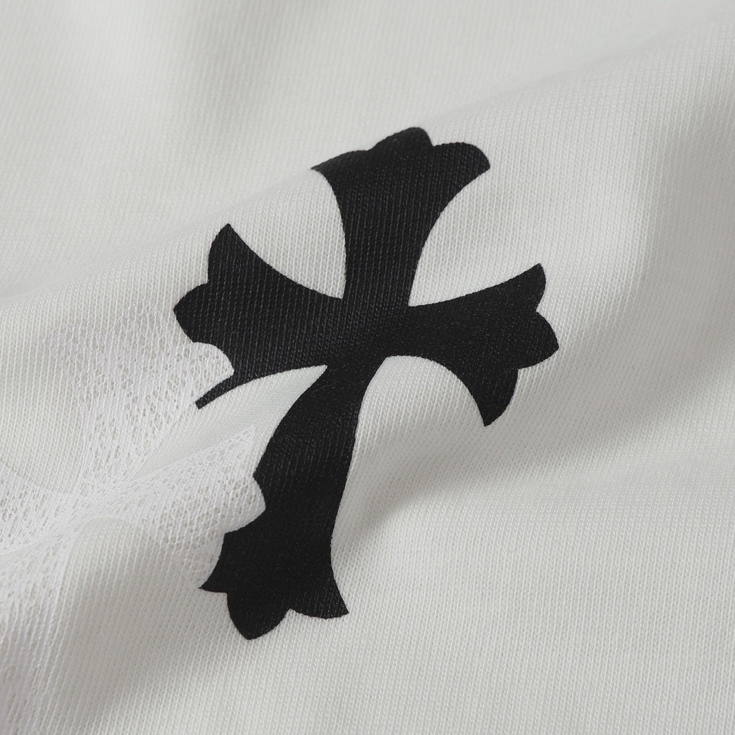 Cross Cluster Mosaic White T-Shirt™