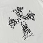 Cross Cluster Mosaic White T-Shirt™