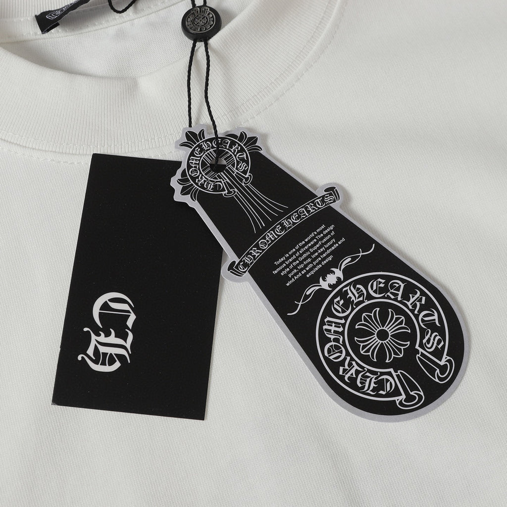 Cross Cluster Mosaic White T-Shirt™